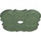 Ekena Millwork Flower Ceiling Medallion (Fits Canopies up to 6 1/4"), 29"OD x 3 5/8"ID x 1 3/8"P, Athenian Green CM29FWAGF - alternate 4
